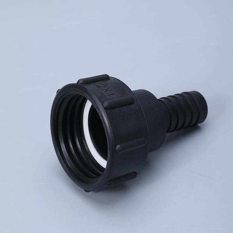 IBC Tank Adapter Inlet 60mm Coarse thread to 1/2" 3/4" 1" 2 inch Hose black Pipe Connector Garden Lawn Tap Accessories