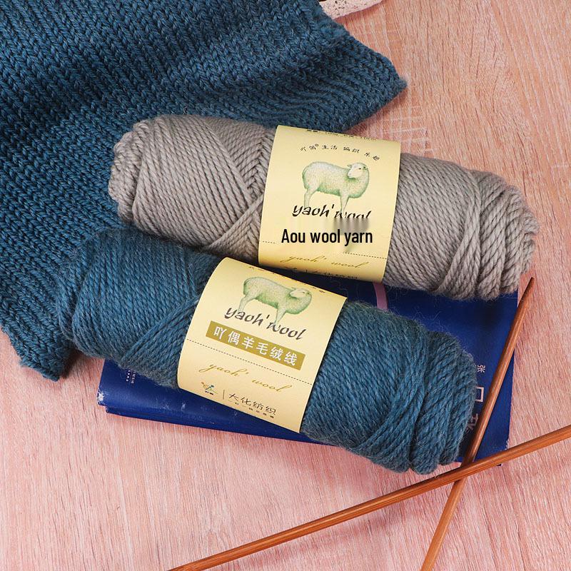 Acrylon 3-fädiges Acryl-Wollmischgarn zum Stricken für Kinder-DIY