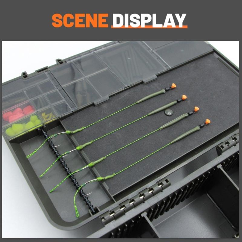 Invändiga avdelare Organizer Beteslåda Fiskeutrustningslåda Fiskeutrustning Linlina Krok Förvaringslåda Flera fack