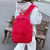 Schoolbag1011 New Simple Casual Backpack Unisex Outdoor Sports Student School Bag Large Capacity Travel Backpack