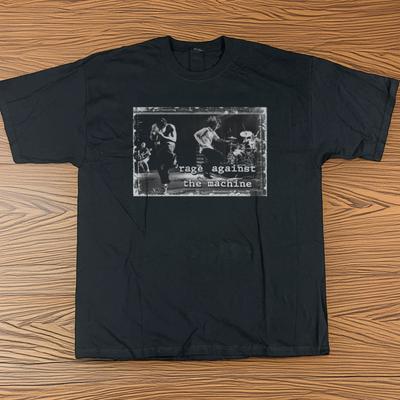 Rage Against The Machine - RATM Unisex Schwarzes Baumwoll-T-Shirt S-5XL