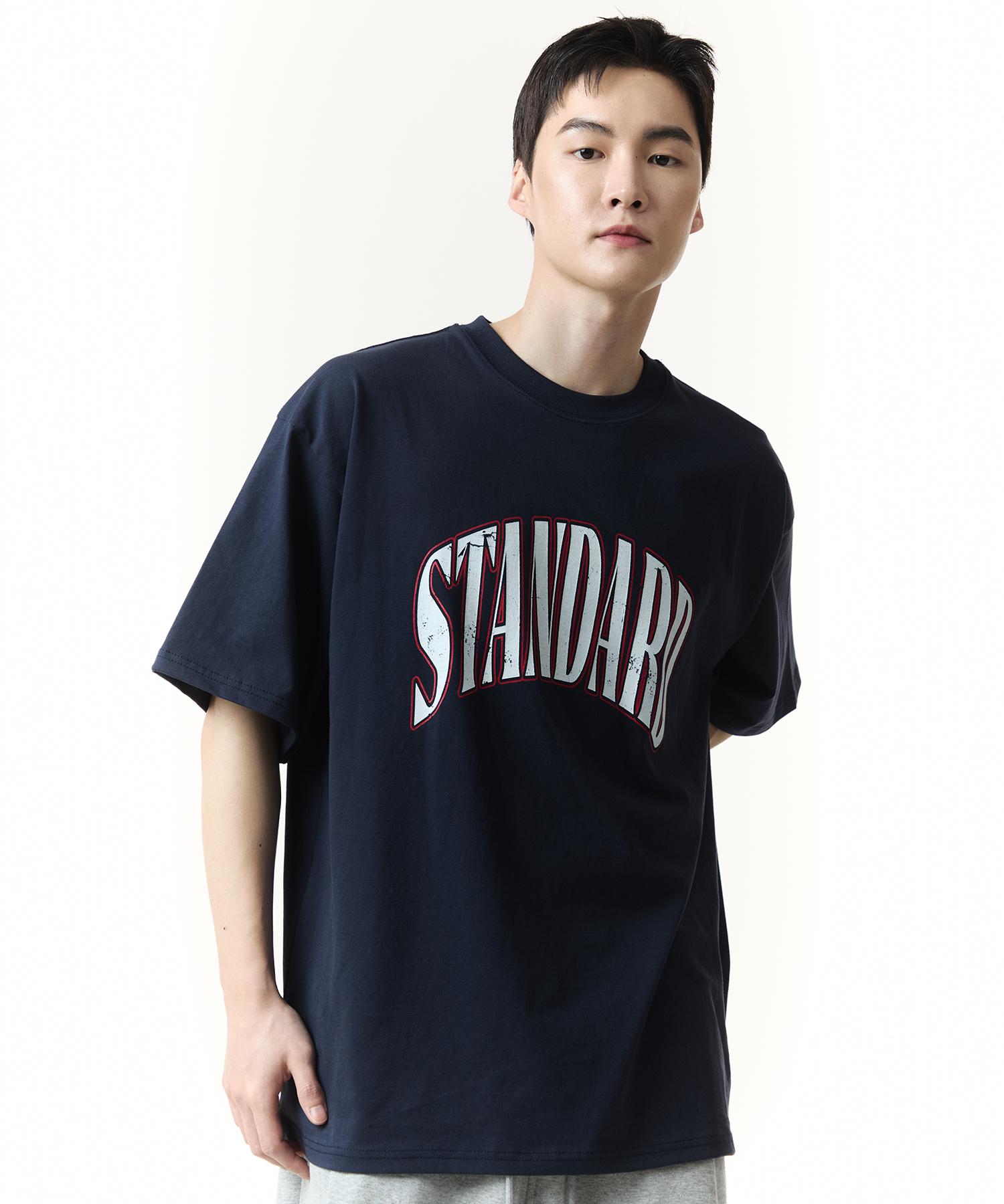 Row Lab Standard Crack Logo Short Sleeve T-Shirt (Navy) L
