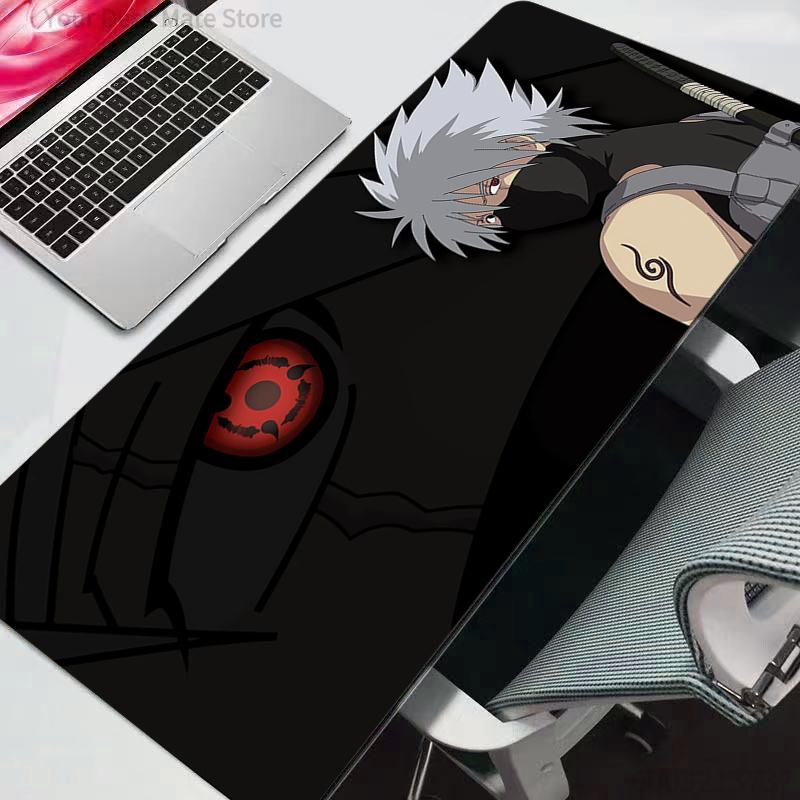 Mouse Pad Naruto Large Gamer Gaming Accessories Speed Keyboard Rubber Lock Edge Desk Mat Laptop Mousepad Durable Anime