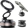 Suport magnetic reglabil pentru telefon doi-în-unu rotație 360° ventuză puternică cu aspirație potrivit pentru săli de sport oglinzi și mașini