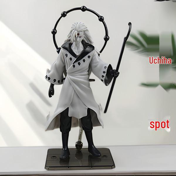 Naruto & Characters: Obito, Six Paths, Minato, Kakashi, Sasuke Action Figure Set