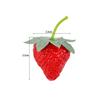 10Pcs Fruit Ornament Artificial Strawberry Realistic Fake Fruits Food Props Model  Kitchen Cabinet