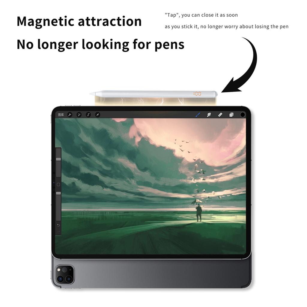 Tablet Stylus Pencil Digital Power Display Tilt Pressure Sensing Full Screen Anti Mistouch Handheld Capacitive Touch