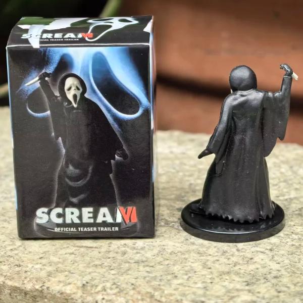Scream Ghost Face PVC Action Figur Samlerobjekt Skrekkmodell Leker