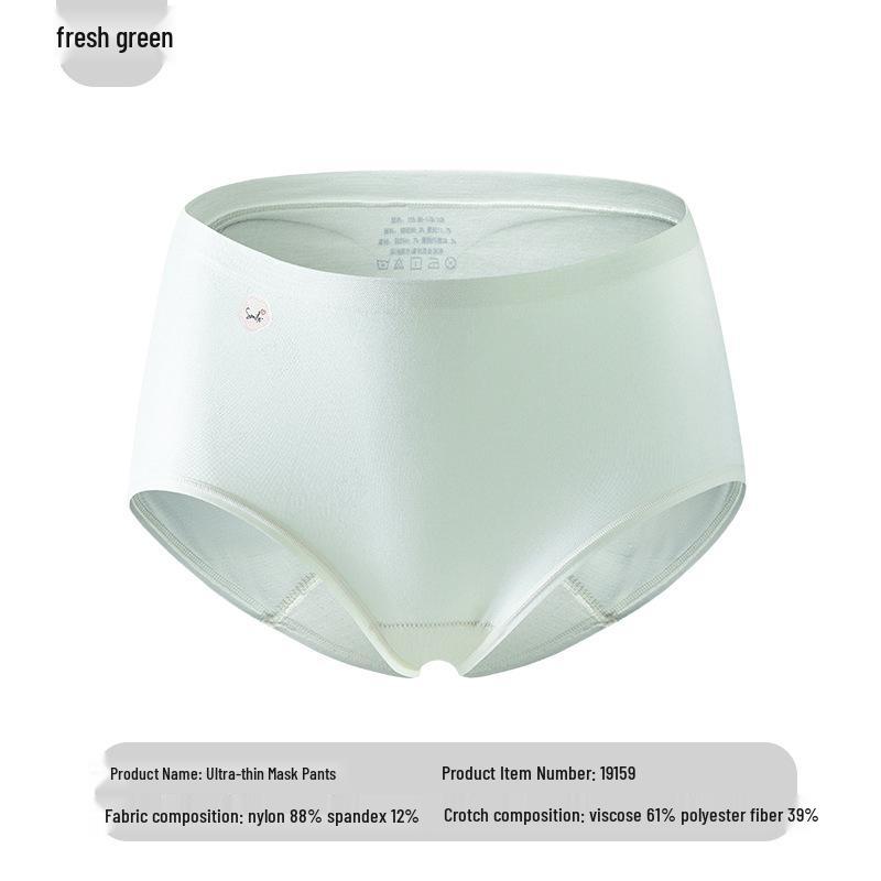 

Бесшовные женские трусики телесного цвета из ледяного шелка - Антибактериальные, Быстросохнущие, Дышащие, Невидимые, Сексуальный летний дизайн-треугольник One Size [80-140kg]