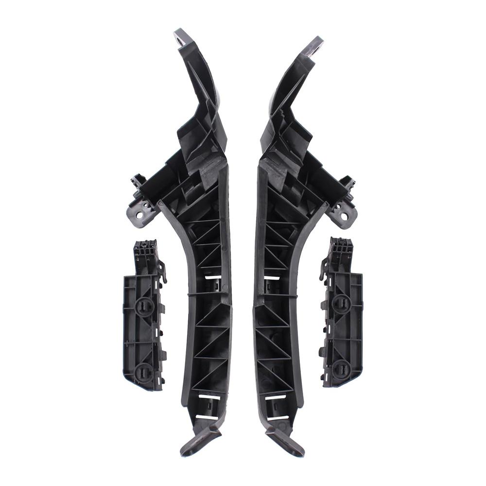 4Pcs Front Bumper & Headlight Support Brackets Set For Honda CR-V CRV 2007-2011