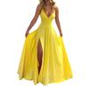 2026 Spring European American Women's Sexy Spaghetti Strap Ruffle Hem Dress