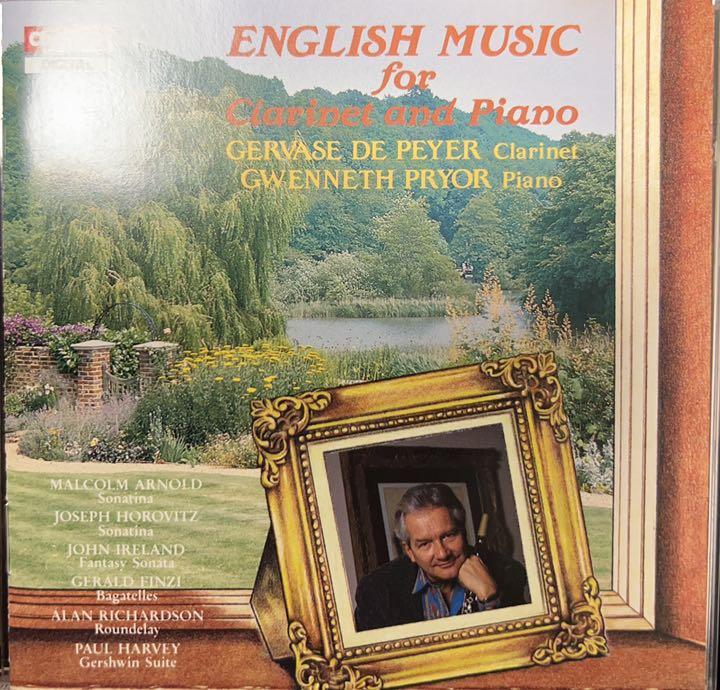 

[USED] 10/13 deleted Final price reduction English music for clarinet and piano