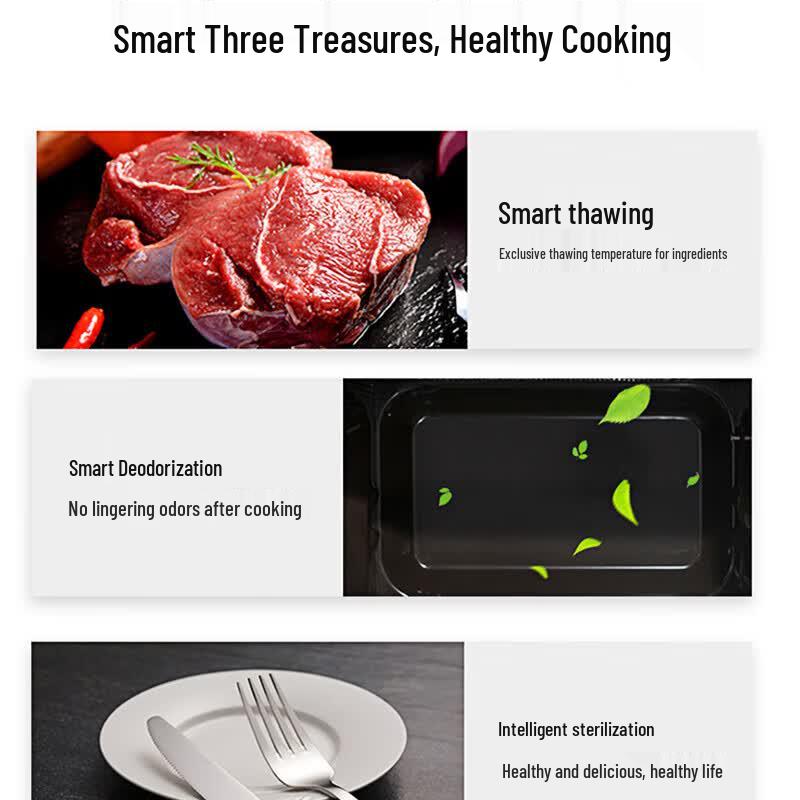 Galanz 23L Smart Flat Plate Microwave & Lightwave Oven CN Plug (adapter Included)