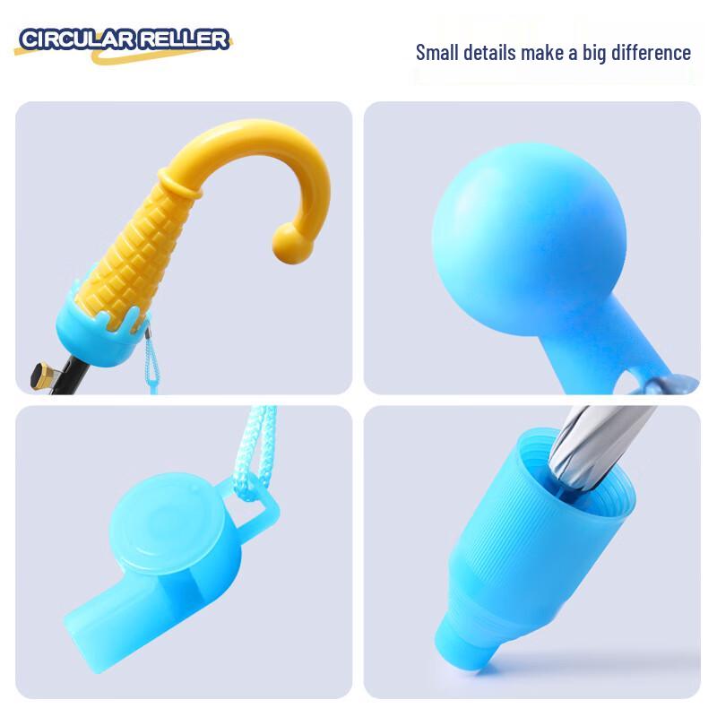 Nan Qiao Kids Cartoon UV Umbrella with Ice Cream Handle
