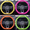 Upgraded Car Steering Wheel Cover Silicone Gloves Anti Slip and Anti Sweat Soft Multi-color Car Decoration DIY Accessories Tools