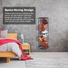 Ball Storage Rack Vertical Ball Organizer for Basketball, Volleyball, Soccer Garage Ball Storage Cage for Home