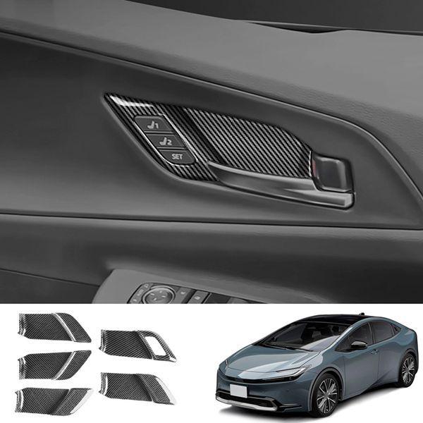 5-Piece Door Handle Trim Stickers for 2020-2023 Toyota Prius 60 Series