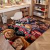 Bride of Chucky Print Rug, Washable Floor Carpet, For Entryway Dorm Laundry Room Office Study, Home Decor Birthday Christmas Gift