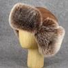 New Warm Bomber Hats Windproof Imitation Faux Fur Faux Fur Earflap Ski Cap Winter