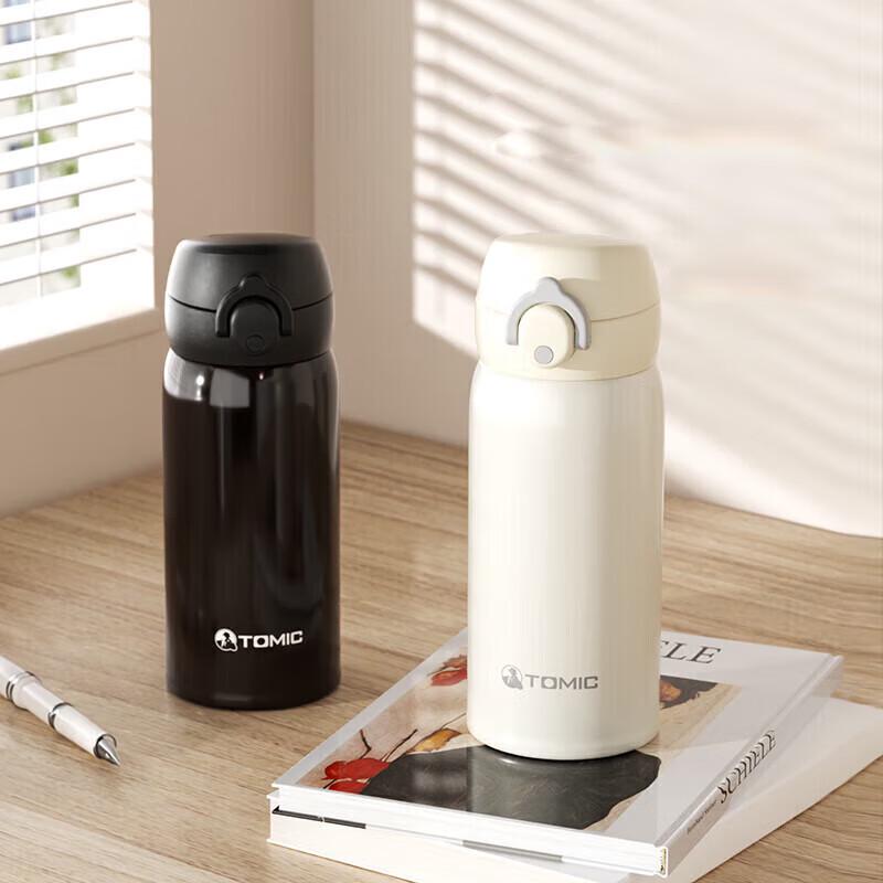 

TOMIC 316 Stainless Steel Pop-up Lid Travel Mug