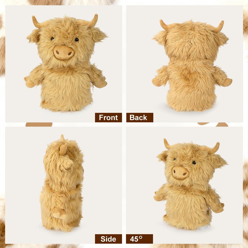 Cute Cartoon Plush Doll Golf Club Headcovers