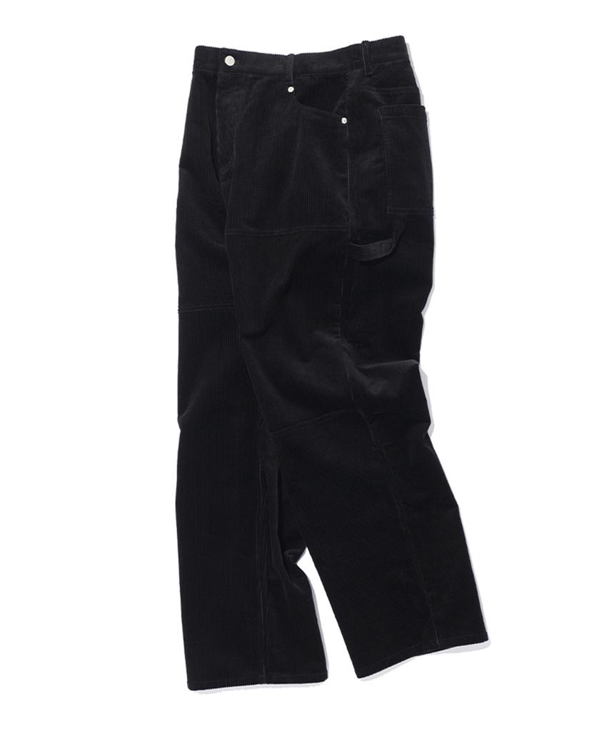 CRITIC Dyeing Corduroy Pants Black