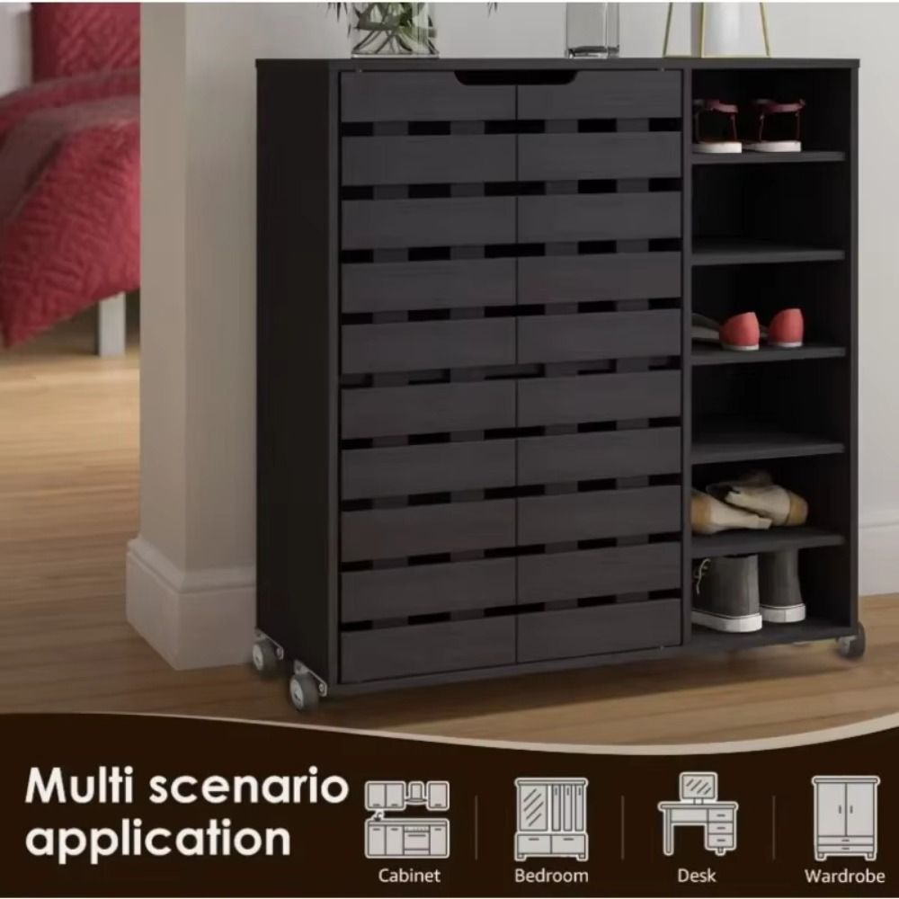 Universelle Möbelrollen Leise Seitenmontierte Rollen Schwenkrollen Tür-Artefakt