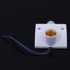 E27 AC 220v 50/60HZ 5LUX Motion Sensing Switch Infrared Motion Sensor Automatic Light Lamp Holder Switch White