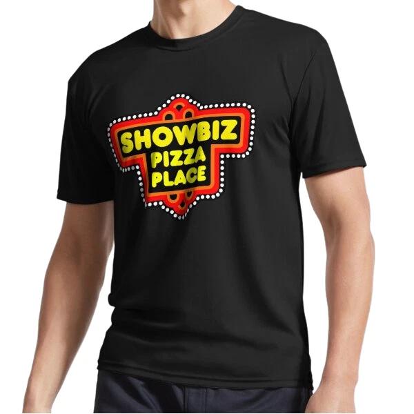 

New Showbiz Pizza Active Logo T-Shirt Funny Size S to 5XL M