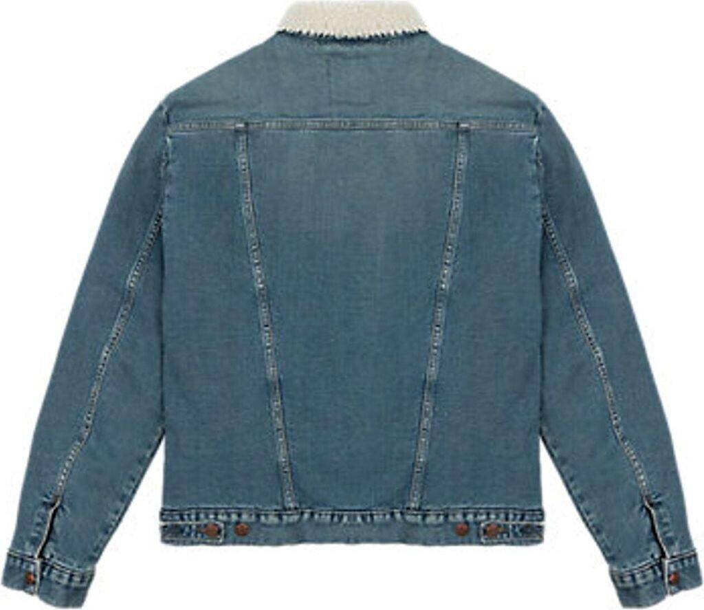 Демисезонная куртка Wrangler Icons Sherpa Jeansjacket (W4MSUG10K)