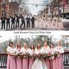 Women's Fluffy Faux Fur Bridal Shawl, Winter Wedding Wrap & Bridesmaid Top