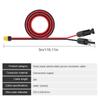 0.6M/3M 12AWG XT60 Adapter To Solar Connector Extension Cable Connection Wire for Battery Charging Solar Generator Power Station