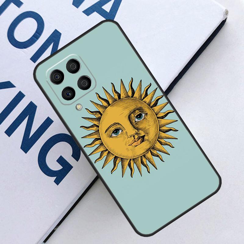 Sun Moon Art For Samsung Galaxy M31 M55 M15 M11 M21 M13 M33 M35 M53 M14 M34 M54 M12 M32 M52 M06 M16 Case