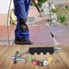 Curved Rod Extension Wand Home Maintenance Effortless Access High Pressure Compatibility For Hard-to-Reach Areas