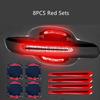 4/8PCS Car Door Handle Reflective Sticker Protection Sticker Door Handle Paint Surface Anti-scratch Reflective Sticker Interior Mirrors 6