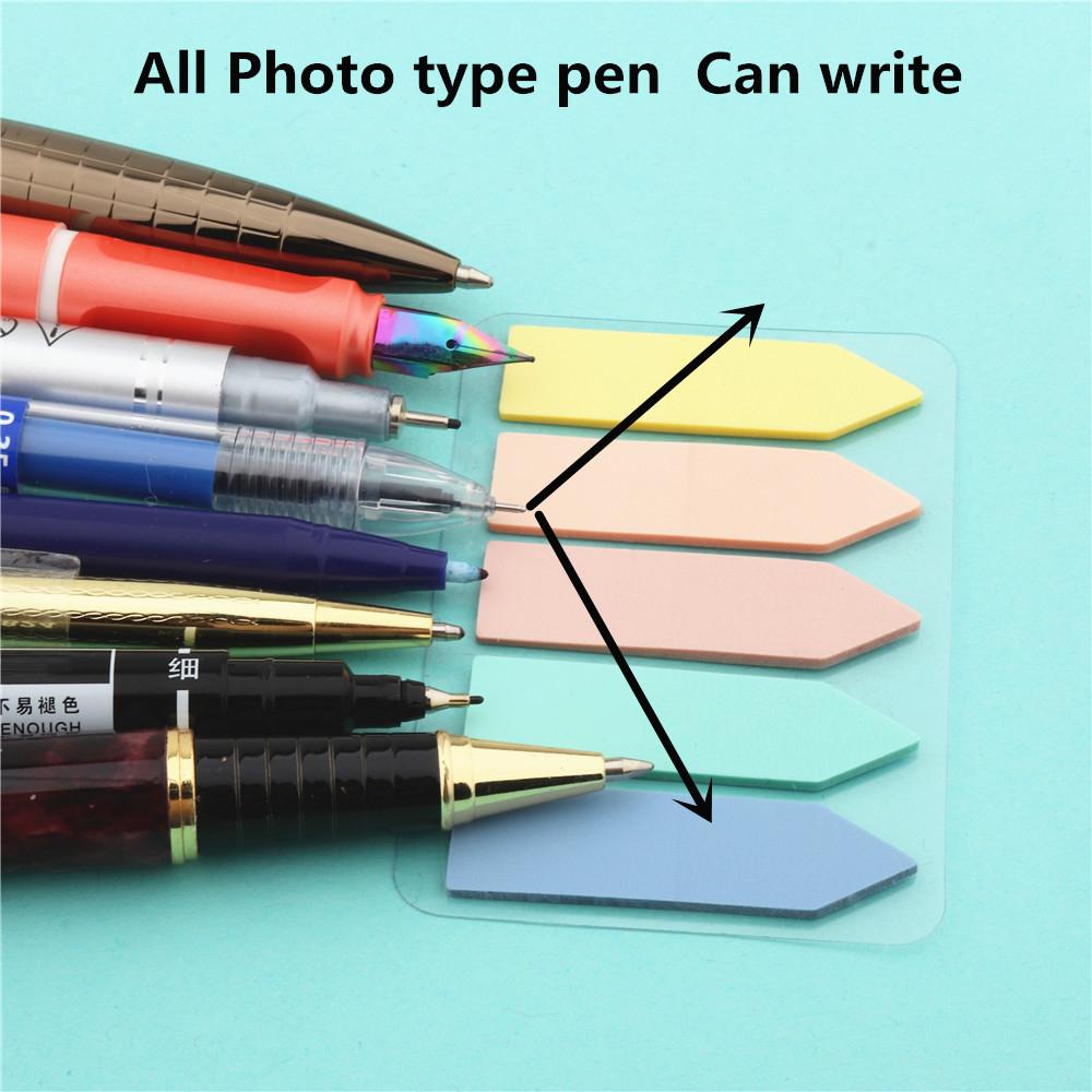 Name PET Transparent Sticky Notes