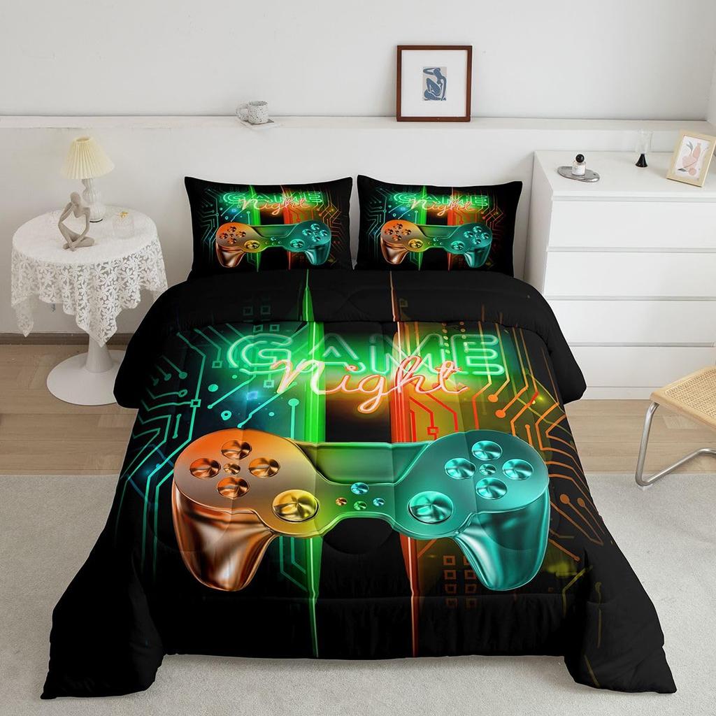 Sun and Moon Bedding Set Constellation Galaxy Comforter for Kids Boys Girls Teens Psychedelic Boho Mandala Comforter Breathable Celestial Du