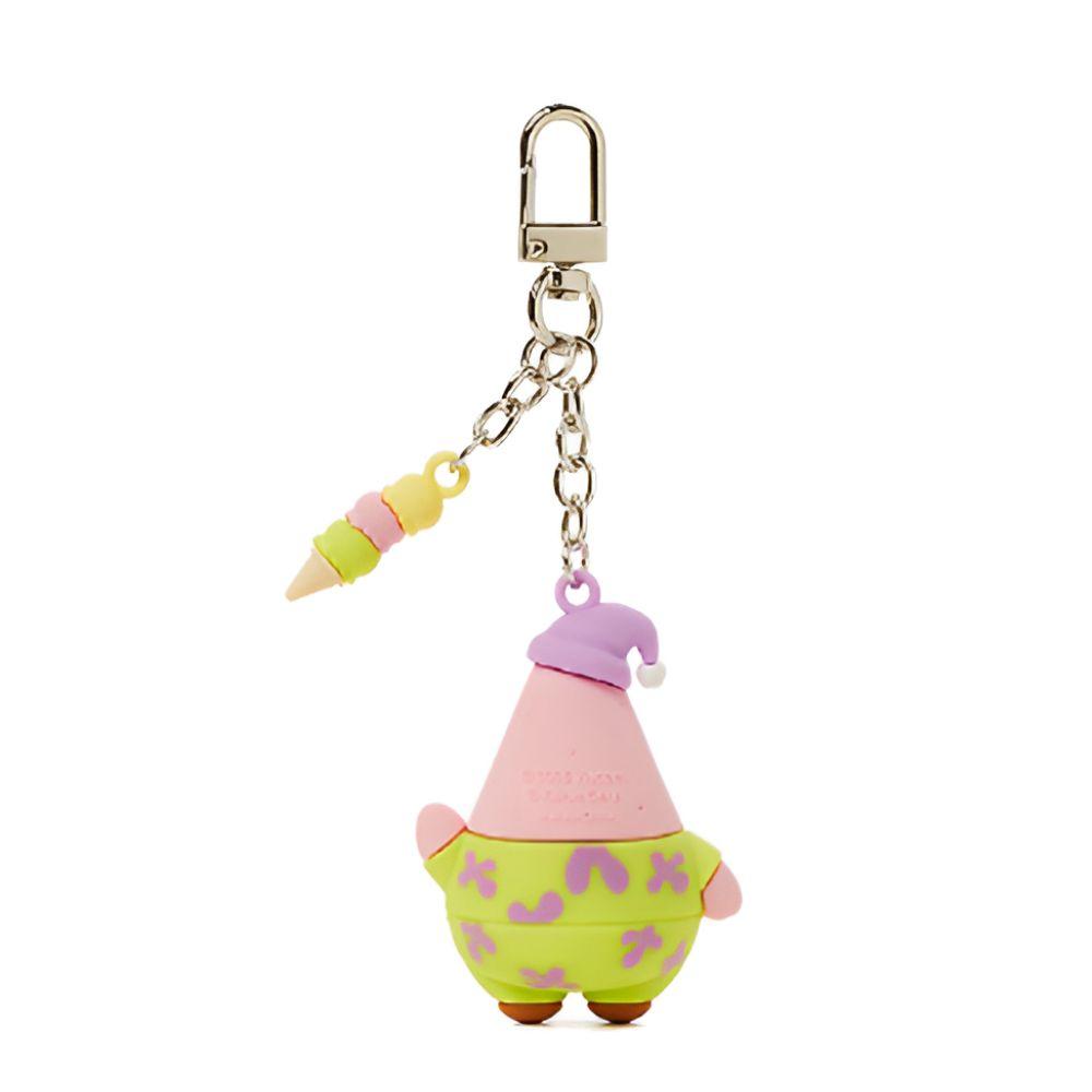 SpongeBob X Kakao Friends Baby Chunshik Patrick Figure Keychain PVC Cute Kawaii Mini Doll Keyring