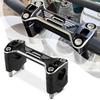 Handlebar Risers for Hawk 250,CNC Motorcycle Riser Handle Bar Clamp Mounts for 22.2mm Handlebar Hawk250/Hawk 250cc(Not Fit Hawk 250 DLX) - Black