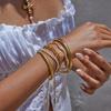 Yori Handmade 3:1 Chain Bracelet Stainless Steel 18K Gold PVD Plated Waterproof DIY Accessories New Gift