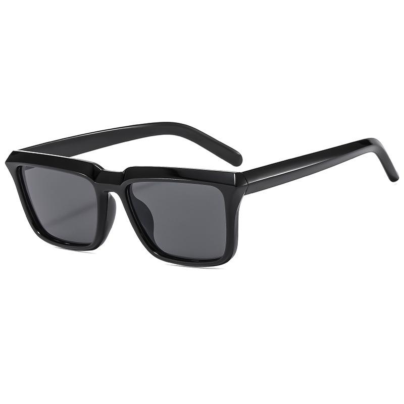 Square Travel Frame Sunglasses Women S Cross-Glasses Sunglasses Trendy Men S Uv Protection