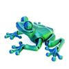 1 Piece Kitchen Home Decoration 3D Printing Simulation Frog Ornament Joint Movable Creative Model Funny Animal Desk Toys