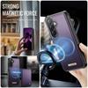 For Samsung Galaxy A57 A56 5G A55 A54 A53 A52 A35 A17 A16 A15 A14 A13 Case Compatible with Magnetic, Strong Magnetic Slim Cover