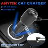 Hot Sale Car DVR Camera Charger Delicate Texture For Anytek Dashboard Cam 3.5 Meter 5V 3A Mini USB Car Charger with 2 USB Port