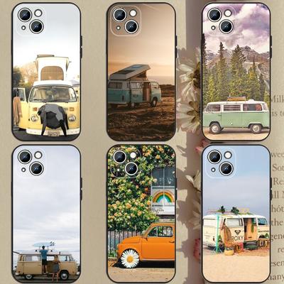 Custodia per telefono in TPU ultrasottile tipo station wagon per iPhone 6-16ProMax/SamsungS7-S24Ultra/Redmi13TPro - Antiurto, Antigraffio, Copertura rialzata per la protezione della fotocamera