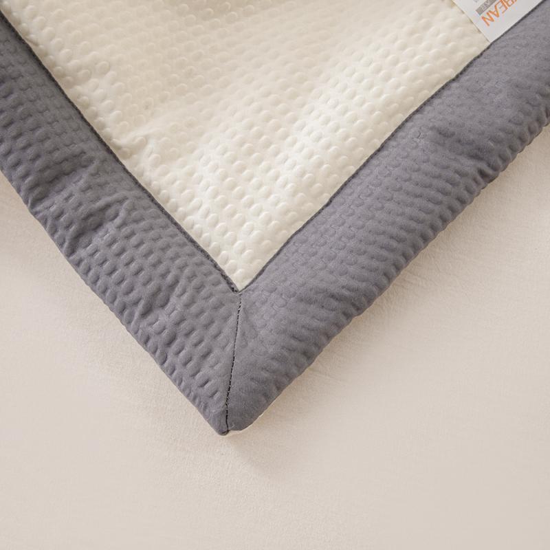 Simple Japanese Solid Color 1Pc Quilt Summer Soft Skin-friendly Air Conditioning Thin Quilt Home Travel Camping Thin Blanket