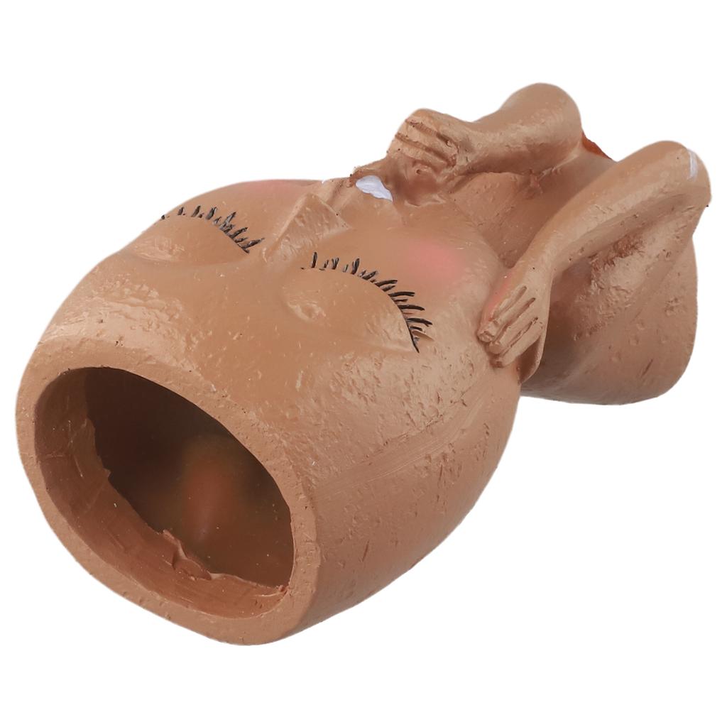 Exquisite Planters European Style Resin Flowerpot 10.5*6.7cm For Garden Succulents Flowers Herbs Desktop Villa Balcony Courtyard