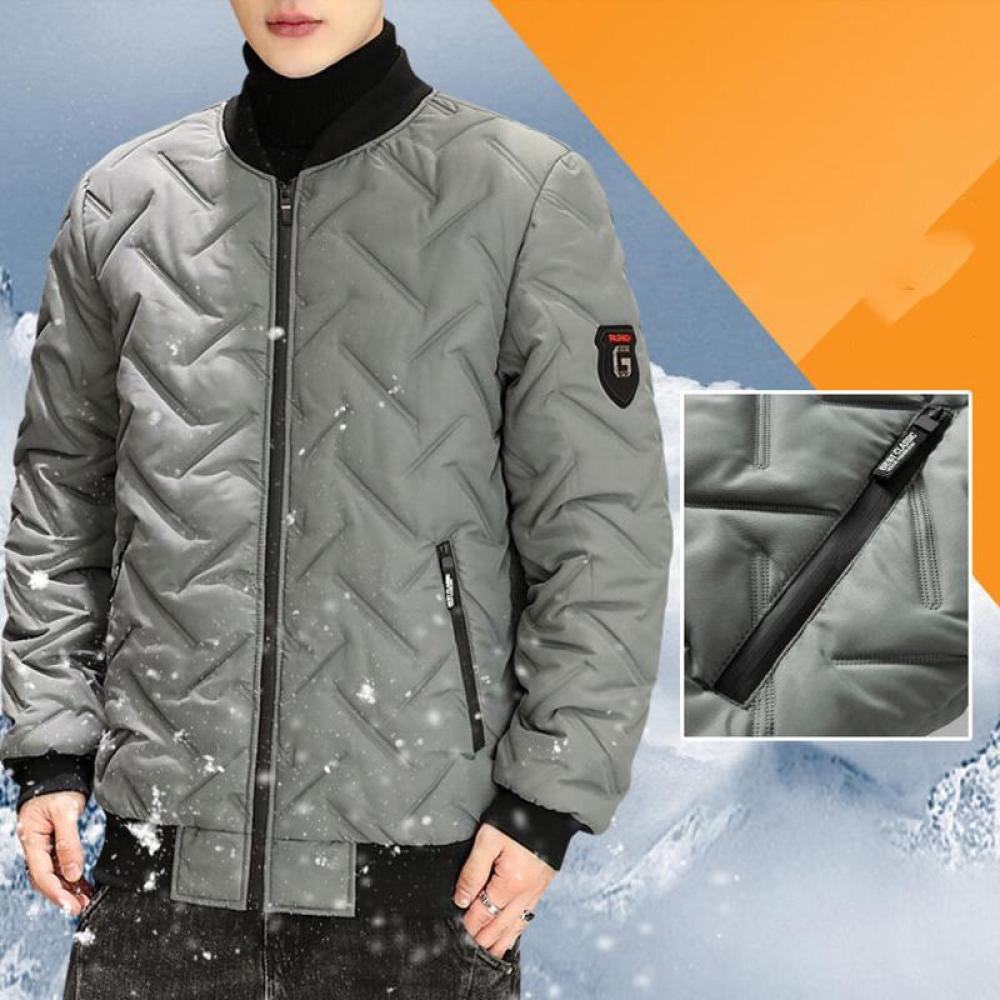 Men's Casual  Slim Leisure Sport Tracksuits Fashion Winter Outdoor Sportwears Jacket