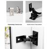 Antique Style Self-Locking Spring Latch for Sliding Doors and Windows (Left/Right Application)