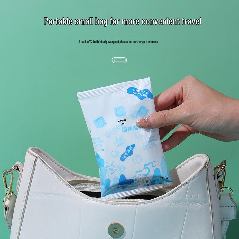 Mint Cooling Wipes: Revitalize, Prevent Drowsiness, and Refresh While Driving